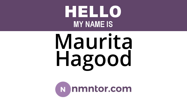 Maurita Hagood