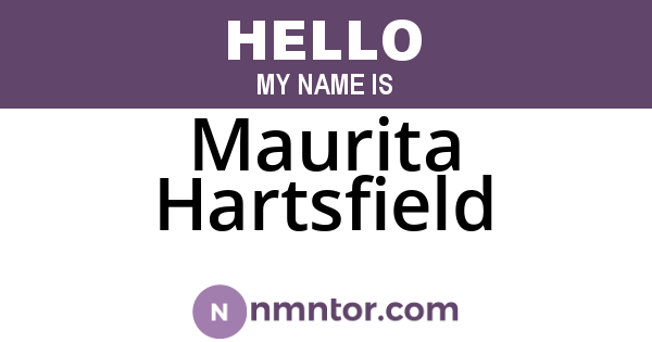 Maurita Hartsfield