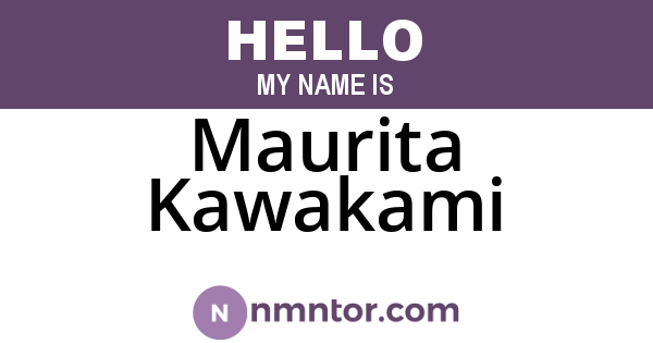 Maurita Kawakami