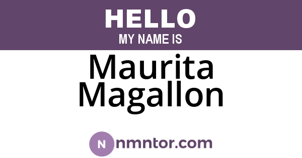 Maurita Magallon