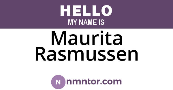 Maurita Rasmussen