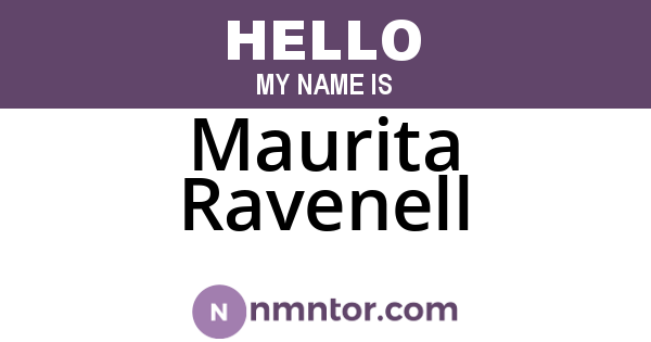 Maurita Ravenell