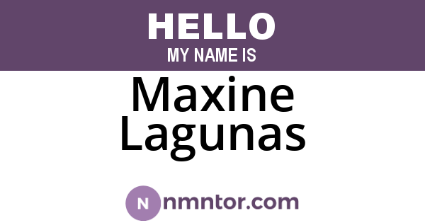 Maxine Lagunas