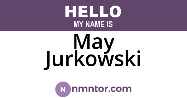 May Jurkowski