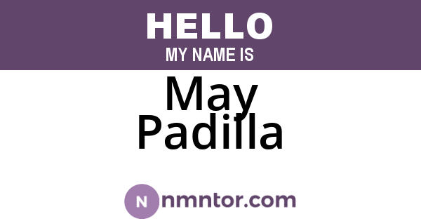 May Padilla