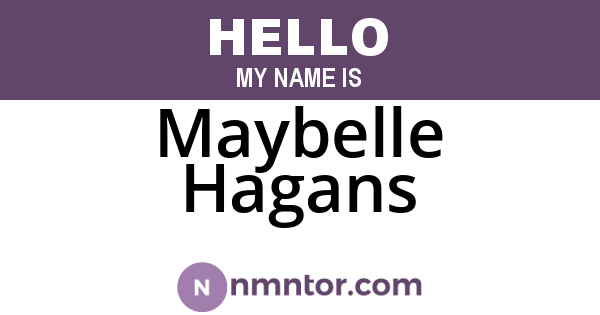 Maybelle Hagans
