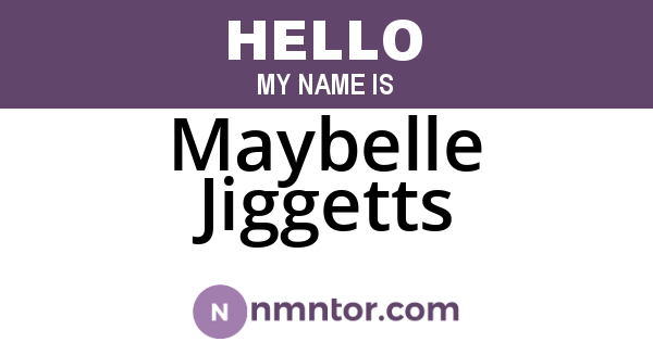Maybelle Jiggetts