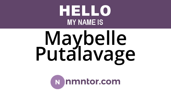 Maybelle Putalavage