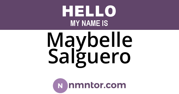 Maybelle Salguero