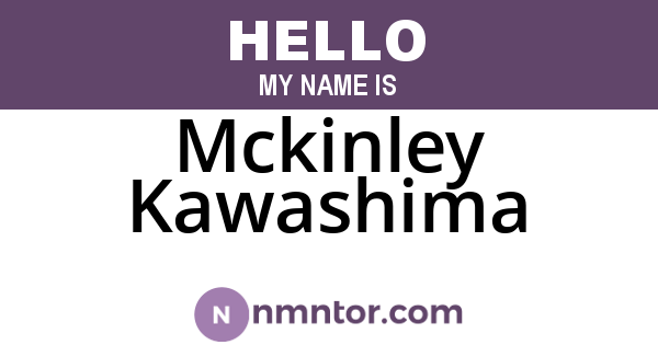 Mckinley Kawashima