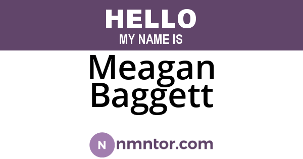 Meagan Baggett
