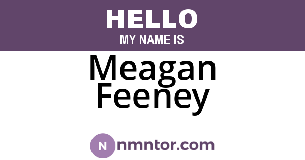 Meagan Feeney