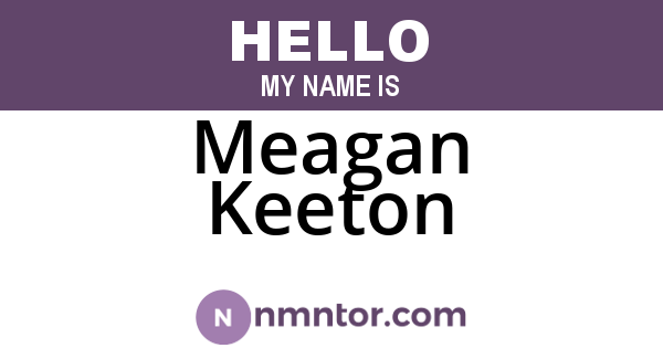 Meagan Keeton