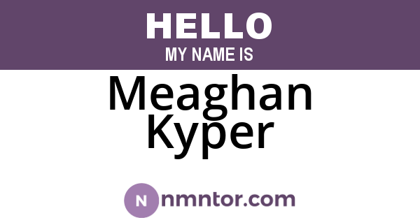 Meaghan Kyper