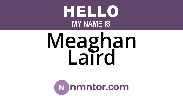 Meaghan Laird