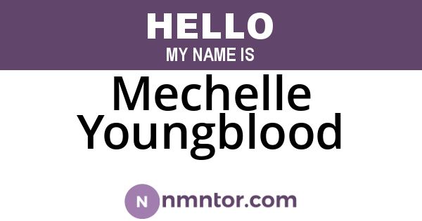 Mechelle Youngblood