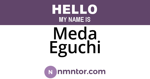 Meda Eguchi