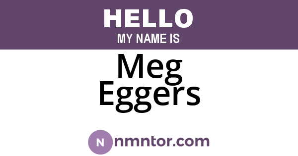 Meg Eggers