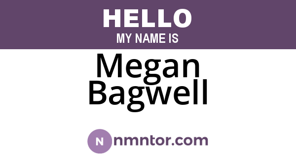 Megan Bagwell