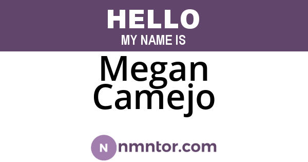 Megan Camejo