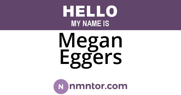Megan Eggers