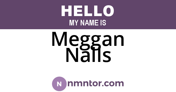 Meggan Nalls