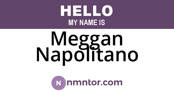Meggan Napolitano
