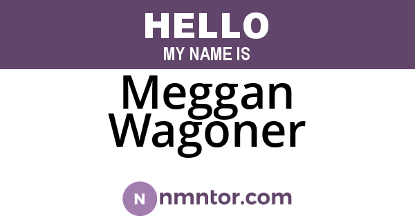 Meggan Wagoner