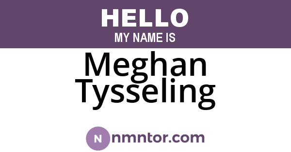 Meghan Tysseling