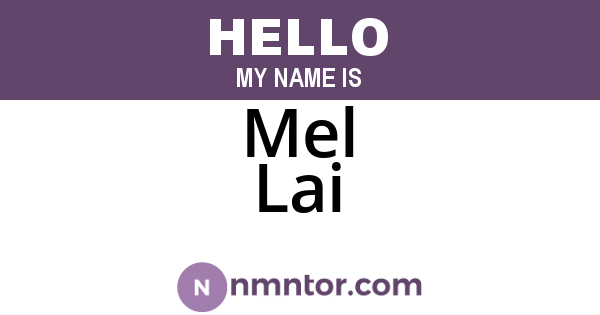 Mel Lai