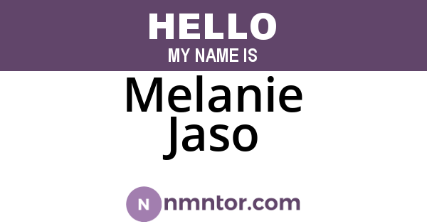 Melanie Jaso