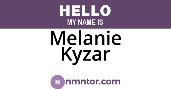 Melanie Kyzar