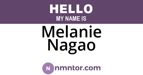 Melanie Nagao