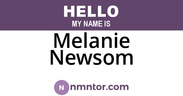 Melanie Newsom