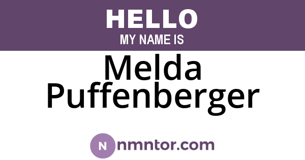 Melda Puffenberger