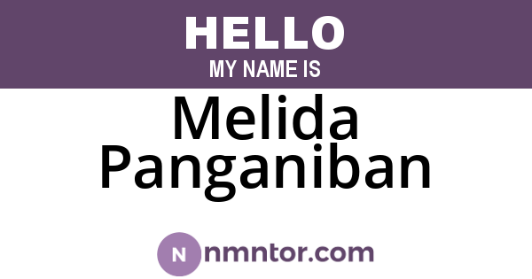 Melida Panganiban