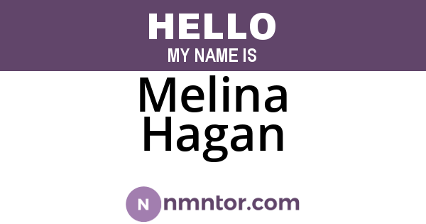 Melina Hagan