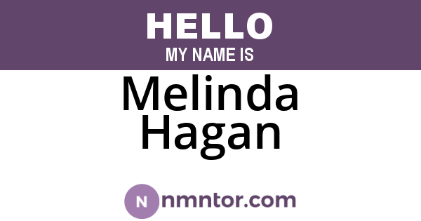 Melinda Hagan