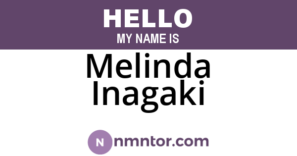 Melinda Inagaki