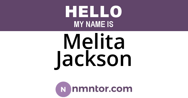 Melita Jackson