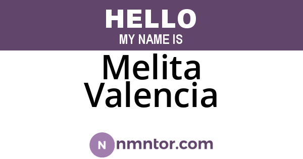 Melita Valencia