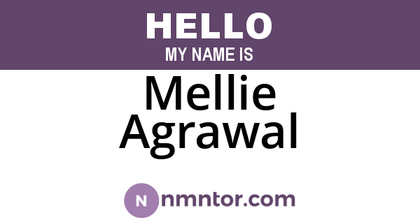 Mellie Agrawal