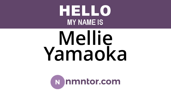 Mellie Yamaoka