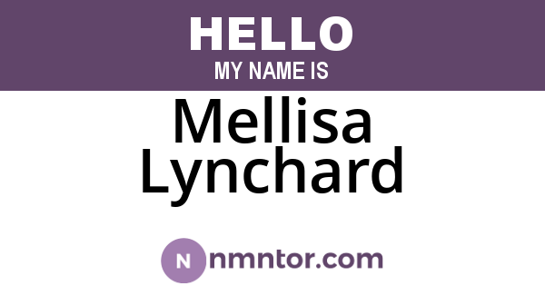 Mellisa Lynchard