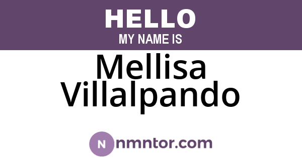 Mellisa Villalpando