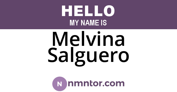 Melvina Salguero