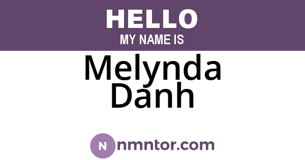Melynda Danh