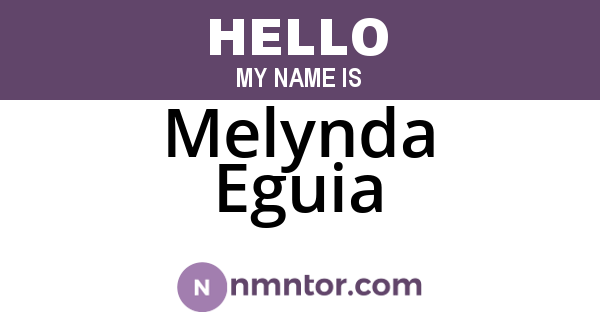 Melynda Eguia