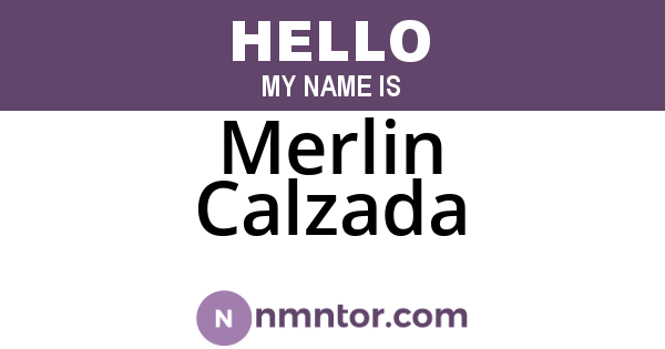 Merlin Calzada