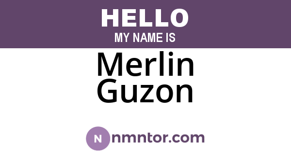 Merlin Guzon